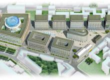 Крышная котельная на деловом центре "Невская Ратуша"